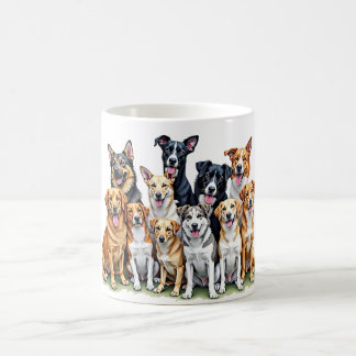 dogs coffee mug