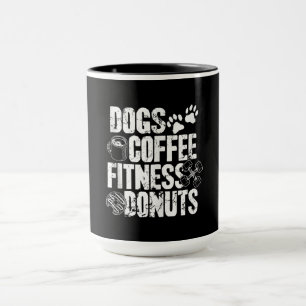Dogs Coffee Ness Doughnuts Gym Foodie Workout Ness Mug