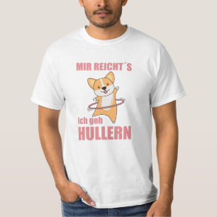 Dogs Corgi The Hullern Sport Cute Dog Funny T-Shirt