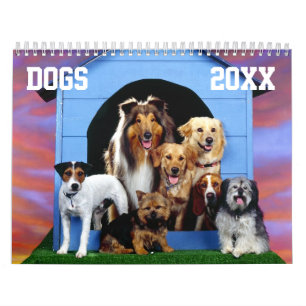 Dogs Customisable Calendar