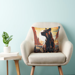 Dog's desert odyssey cushion
