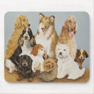 Dogs' Dinner Mouse Pad
