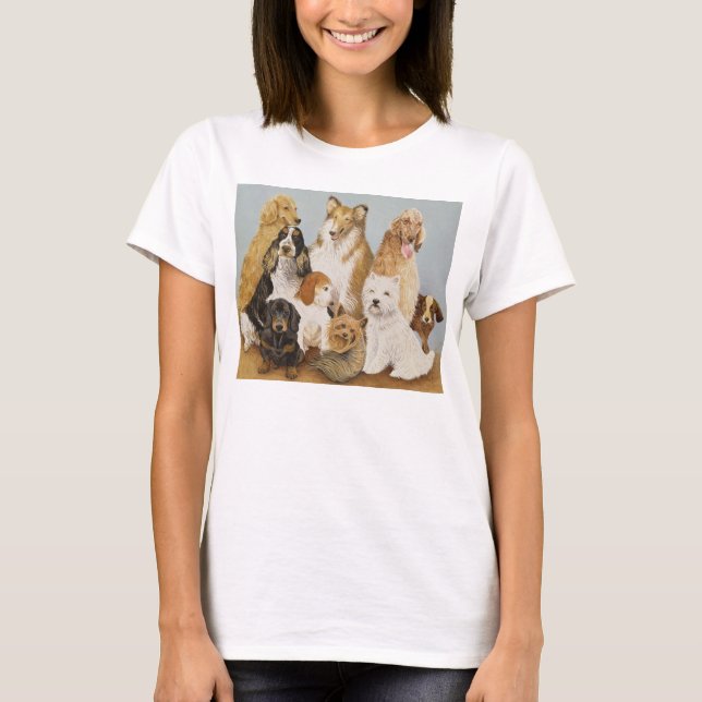 Dogs' Dinner T-Shirt (Front)