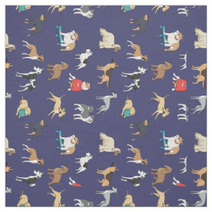 Dogs Fabric