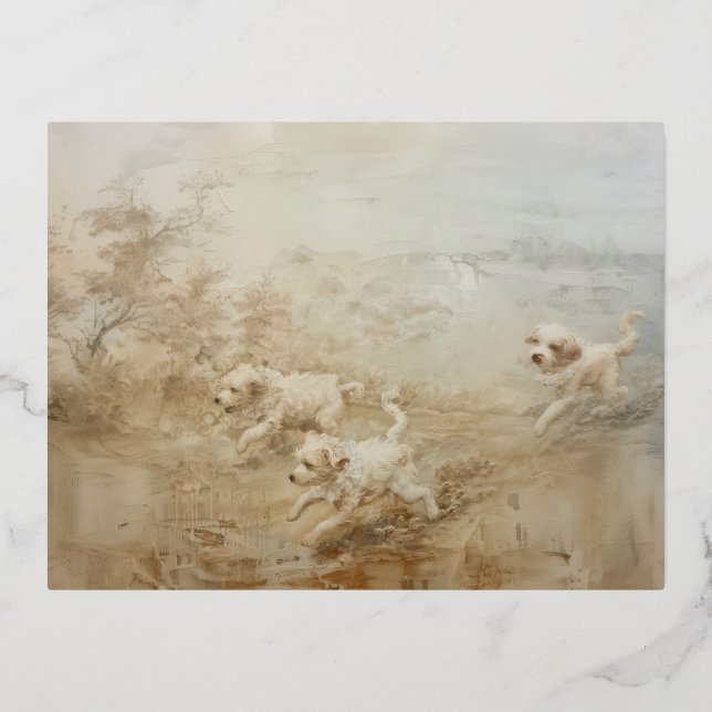 Dogs - Foil Postcards (Front)