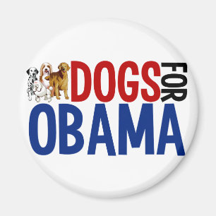 Dogs for Obama Magnet