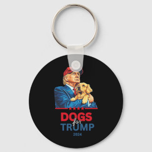 Dogs For Trump Trump  Key Ring
