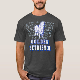 Dogs Golden Retriever Dog Breed Animal Gift  T-Shirt