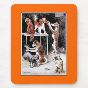 Dogs Grooming Dogs Mouse Pad