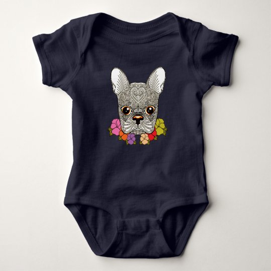 Dog's Head Baby Bodysuit