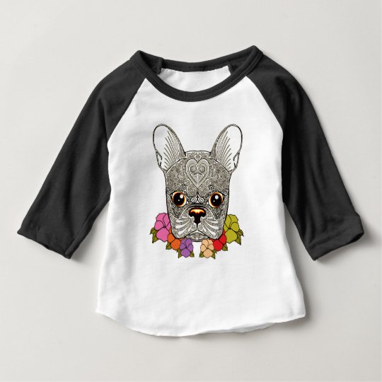 Dog's Head Baby T-Shirt