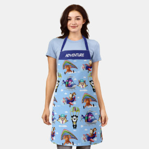 Dogs in Aviation Flying Apron
