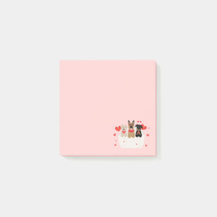 Dogs In Envelope Love Post-it Notes