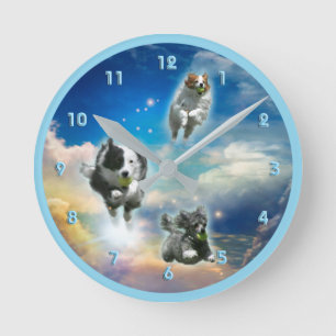 DOGS IN HEAVEN BALL PATROL ROUND CLOCK