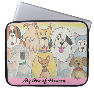 Dogs in Heaven Laptop Sleeve