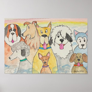 Dogs In Heaven Poster