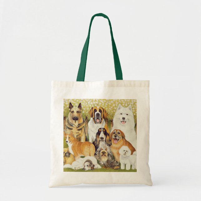 Dogs in May Tote Bag (Front)