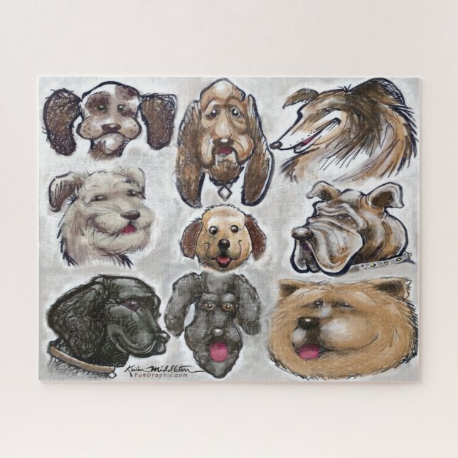 Dogs Jigsaw Puzzle (Horizontal)