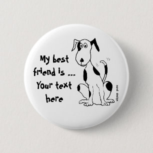 Dogs laugh with their tails! ... button