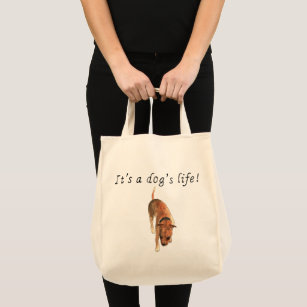 Dogs life Staffordshire Bull Terrier Staffie Dog Tote Bag