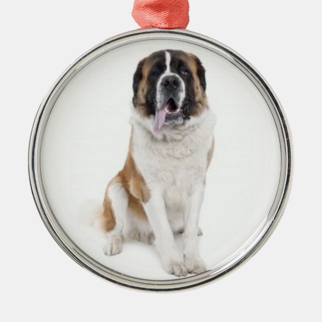Dogs Love Christmas Too! Metal Ornament (Front)