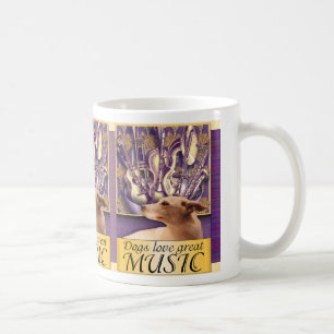Dogs love great MUSIC Coffee Mug