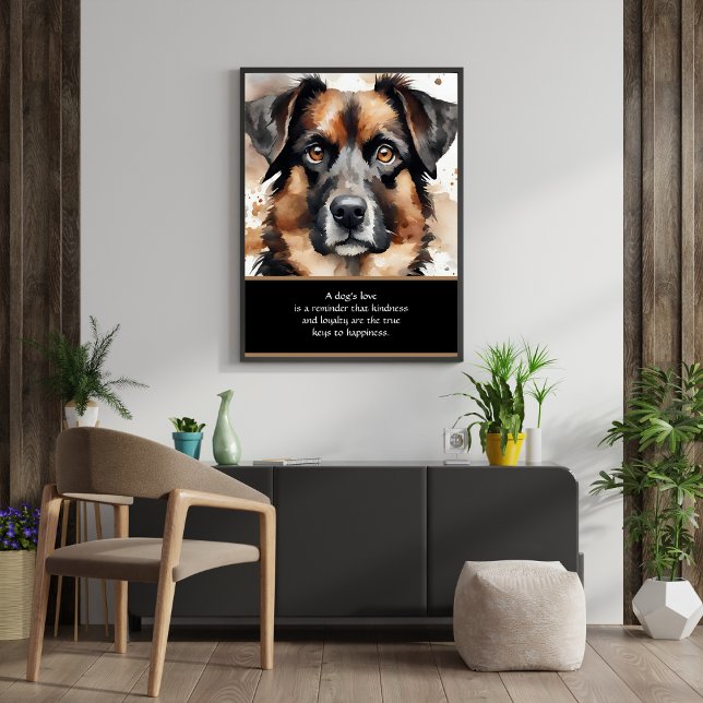 Dogs Love Poster (Dogs Love Poster)