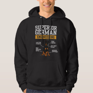 Dogs Lover I Doberman Dog I Superior German Engine Hoodie