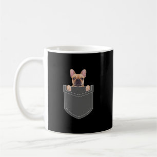 Dogs Lovers French Bulldog In My Pocket Apparel Coffee Mug