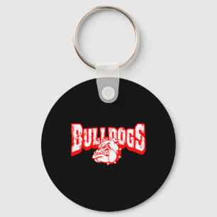 Dogs Mascot Back To School Team Spirit R Key Ring