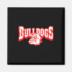 Dogs Mascot Ck To School Team Spirit R Magnet