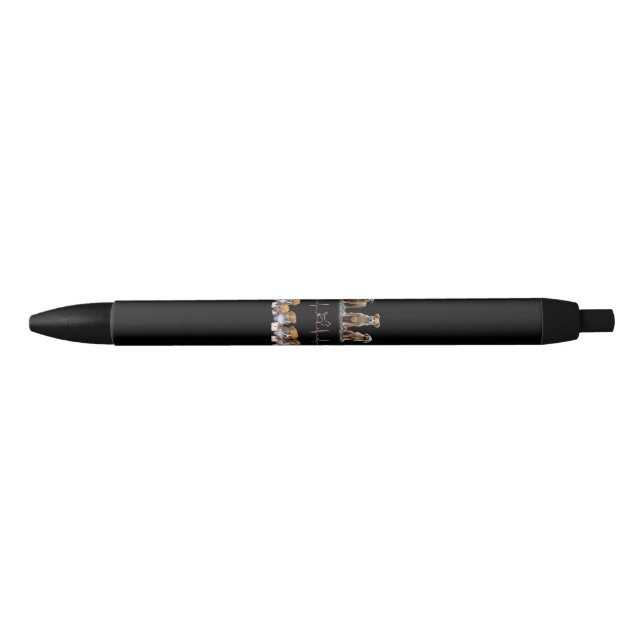 Dogs package, Funny Dogs package Black Ink Pen (Front)