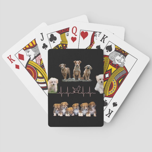 Dogs package, Funny Dogs package Playing Cards (Back)