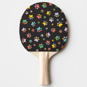 Dogs paws Door Mat Ping Pong Paddle