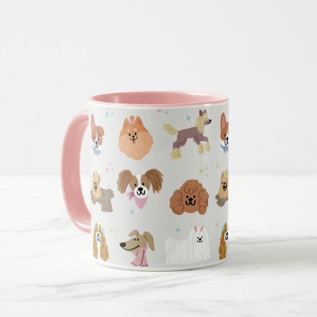 Dogs Pets Kids Mug (Front Left)
