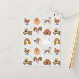 Dogs Pets Kids Stationery Card
