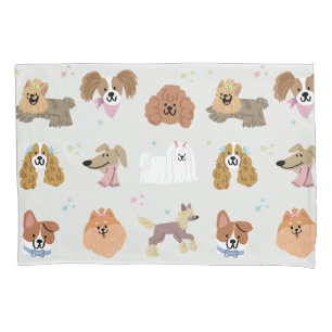 Dogs Pets Nursery Decor Kids Room Pillowcase