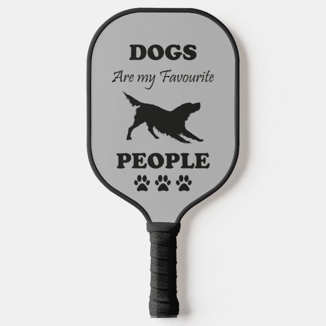 Dogs Pickleball Paddle (Front)