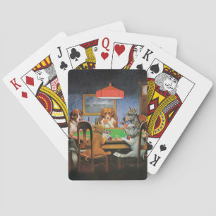 Dogs Playing Poker by C.M. Coolidge Cards
