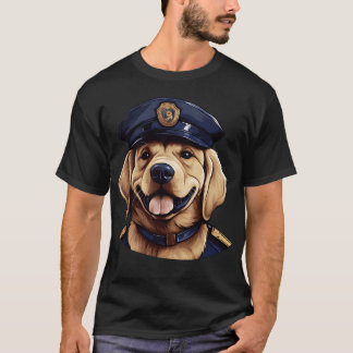 Dogs police vintage boy T-Shirt
