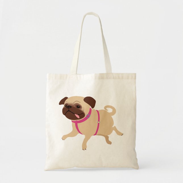 Dogs: Pug!   bag (Front)
