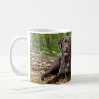Dogs Puppies Black Lab Chocolate Labrador Retrieve Coffee Mug