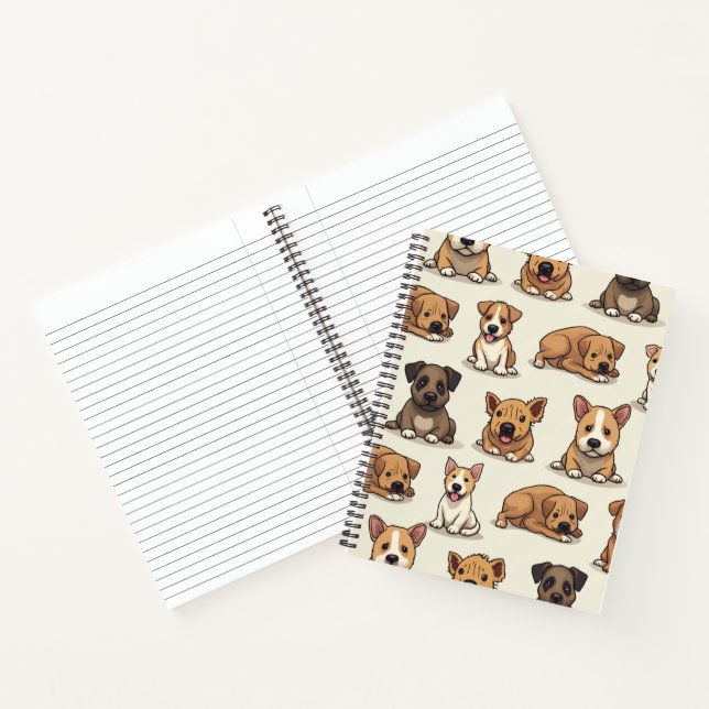 dogs resting notebook (Inside)