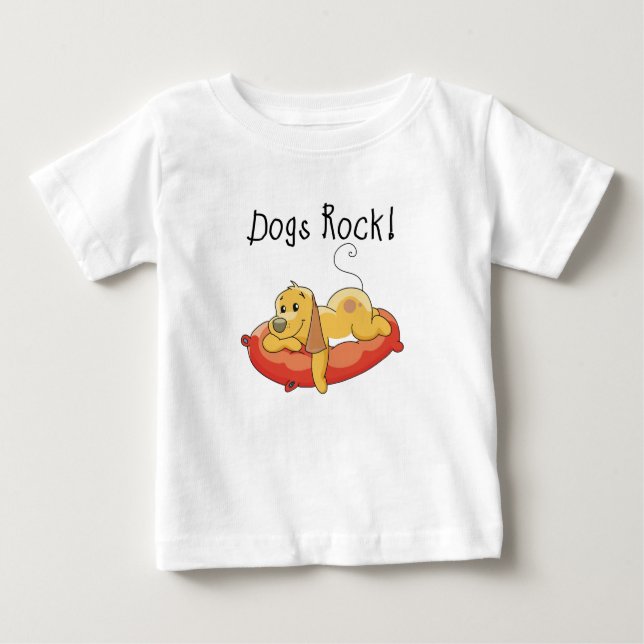Dogs Rock Tshirts and Gifts (Front)