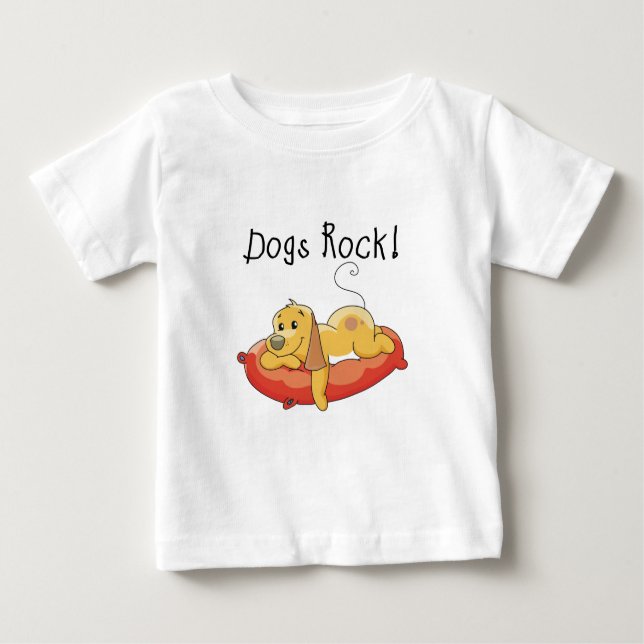 Dogs Rock Tshirts and Gifts (Front)