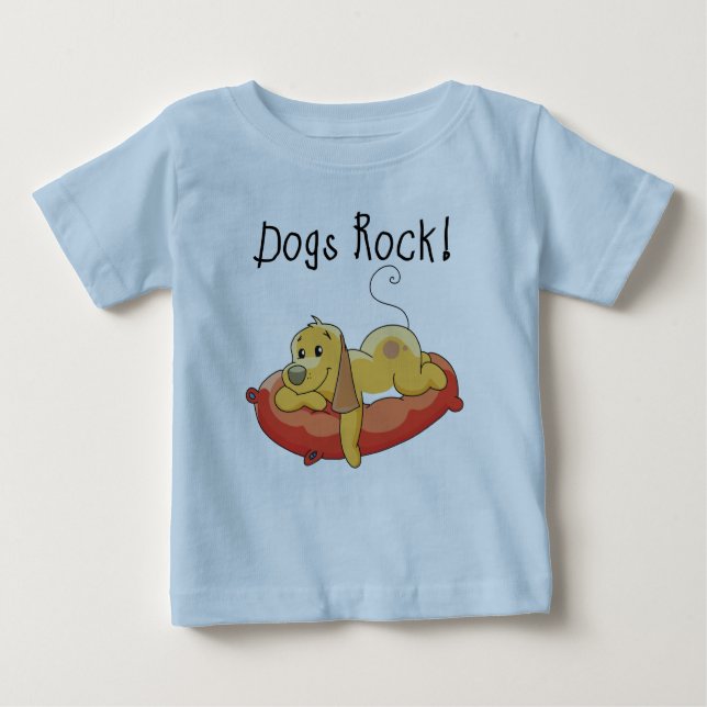 Dogs Rock Tshirts and Gifts (Front)