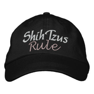 Dogs Rule by SRF Embroidered Hat