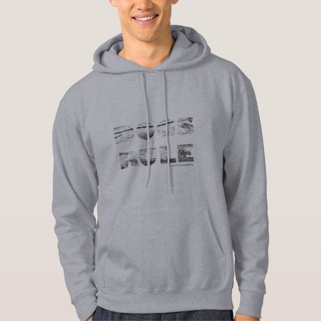 Dogs Rule Hoodie (Front)