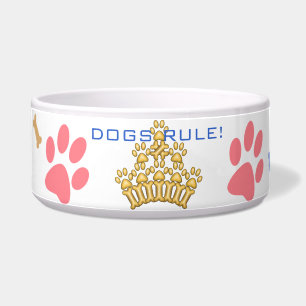 Dogs Rule! personal bowl