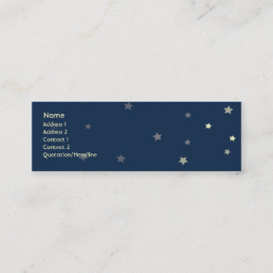 Dogs - Skinny Mini Business Card